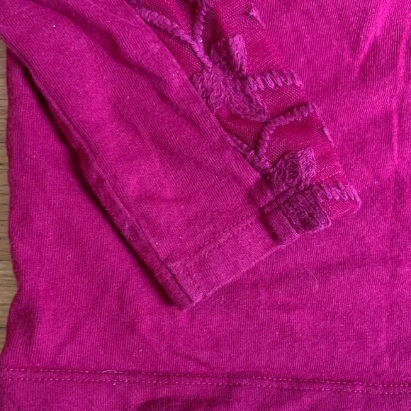 baby Gap Burgundy Crewneck Long Sleeved Shirt Toddler Girl Size 3 - Picture 11 of 11